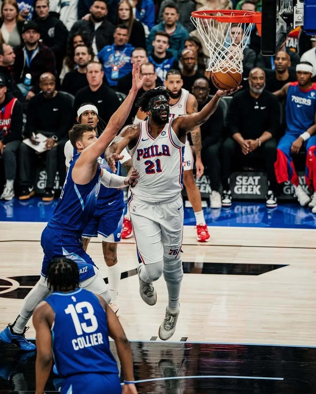 od体育网址-包含76人飞跃！恩比德双20送对手三连败的词条