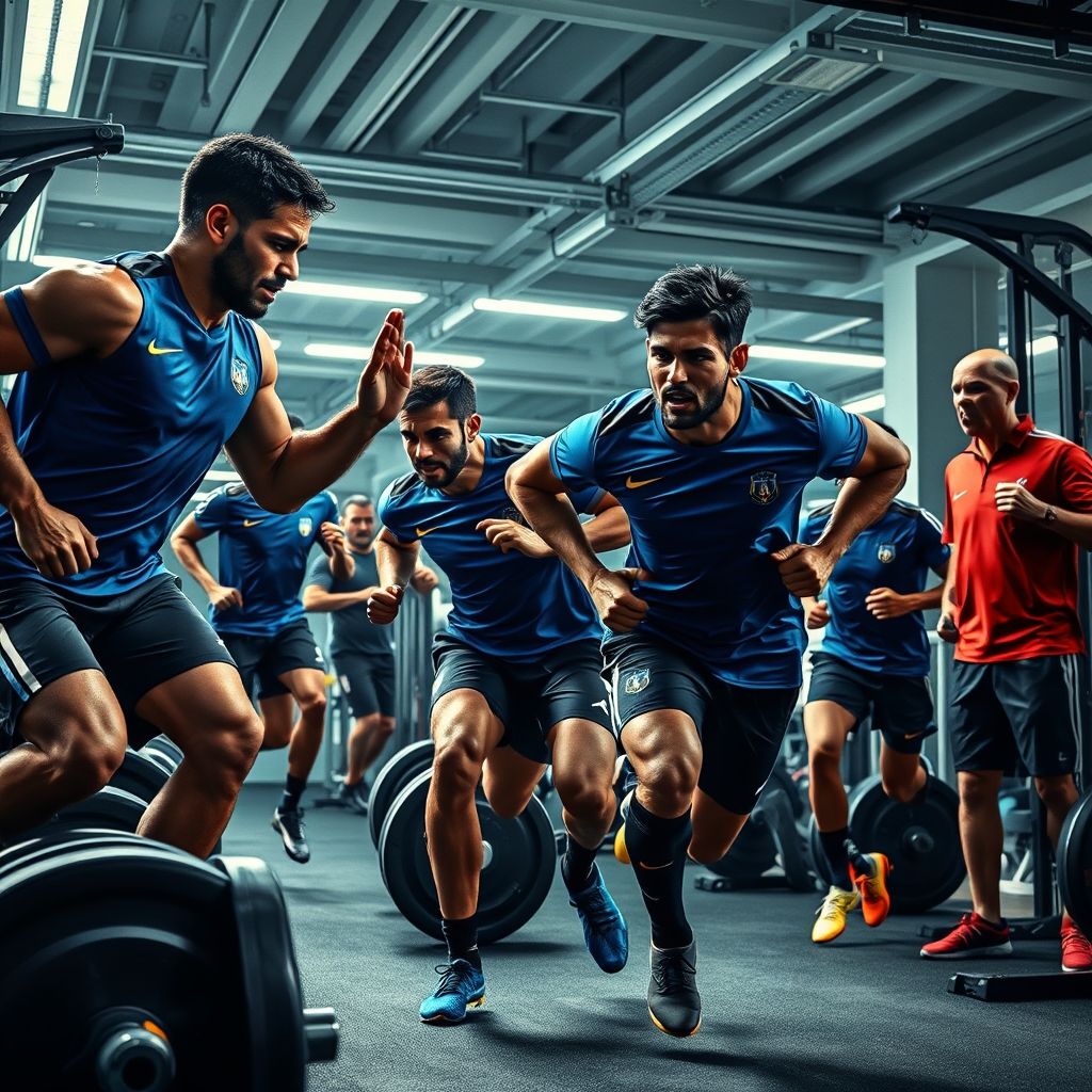 od体育直播-阿尔希拉尔体能训练升级，备战曼联半决赛